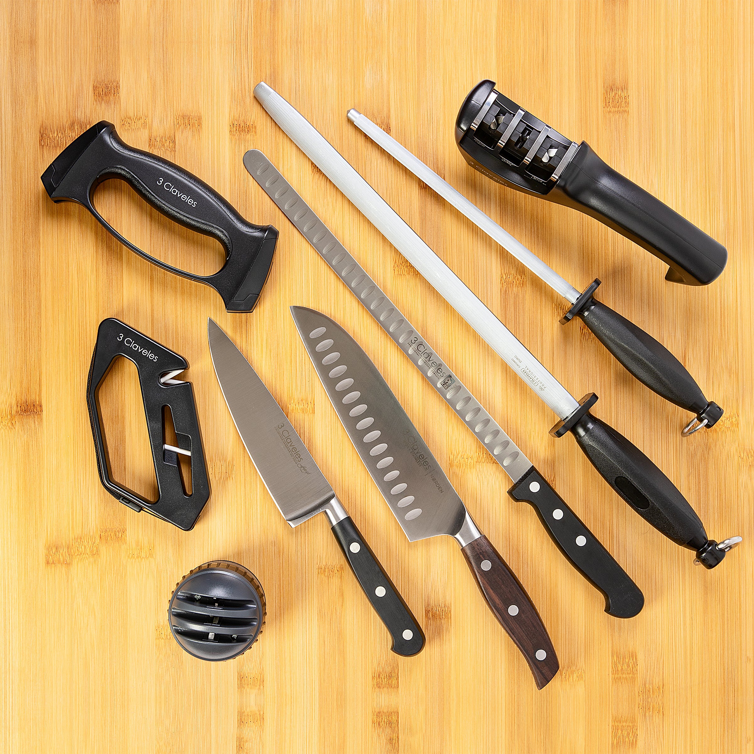 Taco universal para cuchillos ovalado negro - Arcos 794500
