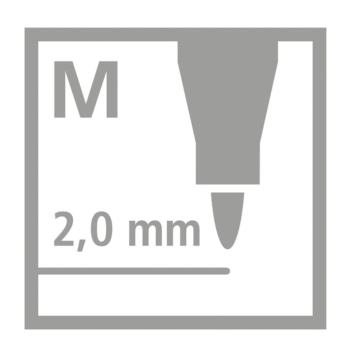 STABILO E280/18-01 - Estuche de 18 Rotuladores Escolares, Edición POWER