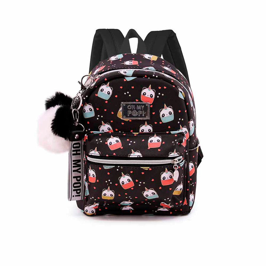 OH MY POP! Fashion PQ - Mochila  Urbana con Compartimiento Principal y Bolsillo Delantero modelo Pandicorn