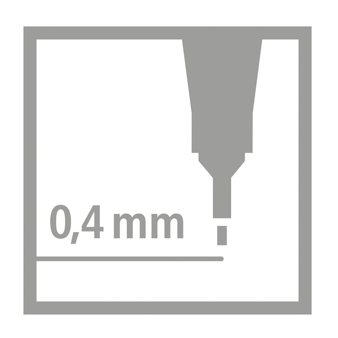 STABILO 8820-41 - Estuche en Papel Reciclado Lavable con 20 Rotuladores Point 88