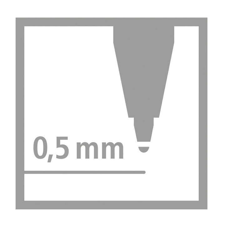 STABILO B-46834-3 - Bolígrafo Roller Ergonómico de Aprendizaje Diestros y Zurdos, Rosa