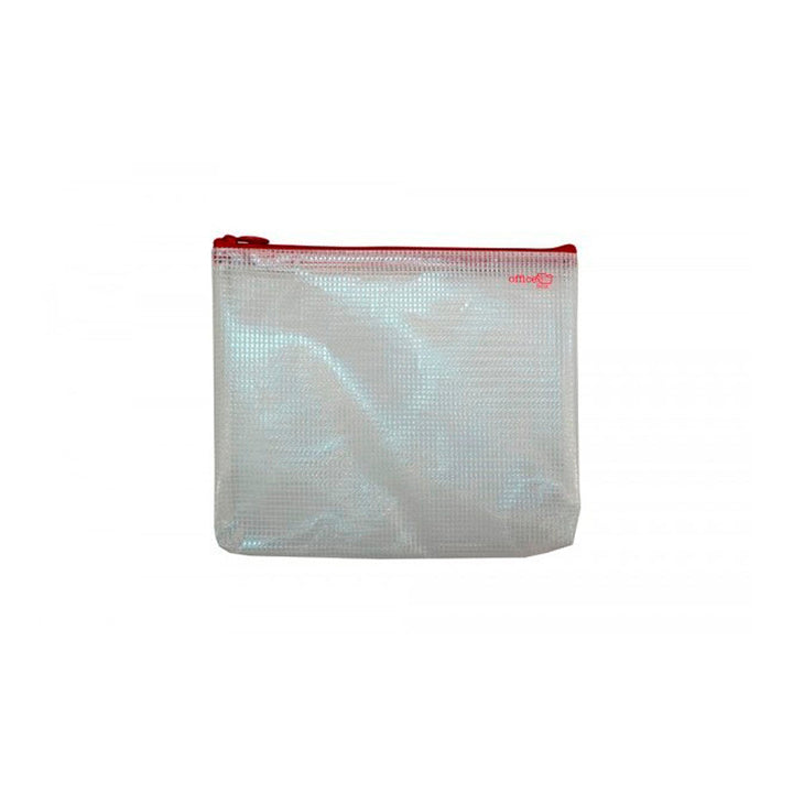 Office Box - Bolsa Multiusos Multi Bag B6 Transparente con Cierre de Cremallera