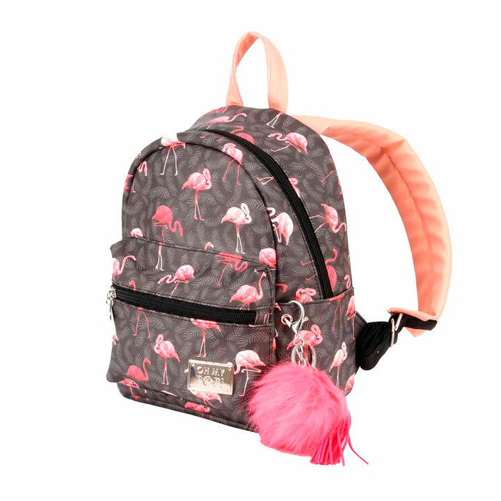 OH MY POP! Fashion PQ - Mochila Urbana con Compartimiento Principal y Bolsillo Delantero modelo Flaminpop