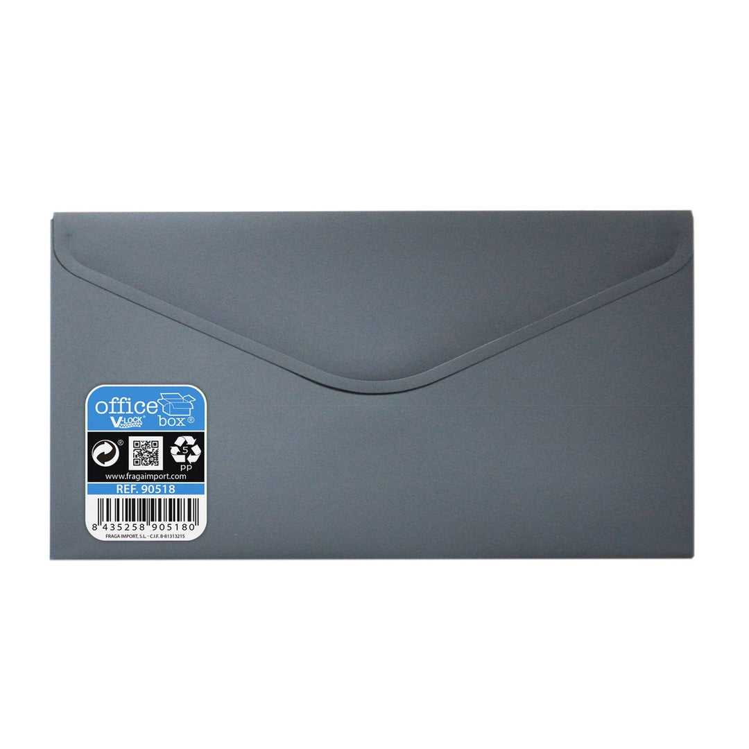 Sobre V-Lock Recibo y Porta-Mascarillas con Cierre de Velcro Vital Colors