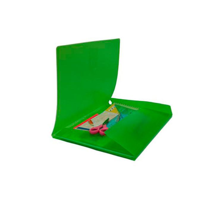 Office Box - Carpeta de Solapas A4+ con Cierre de Goma para Bloc de Dibujo