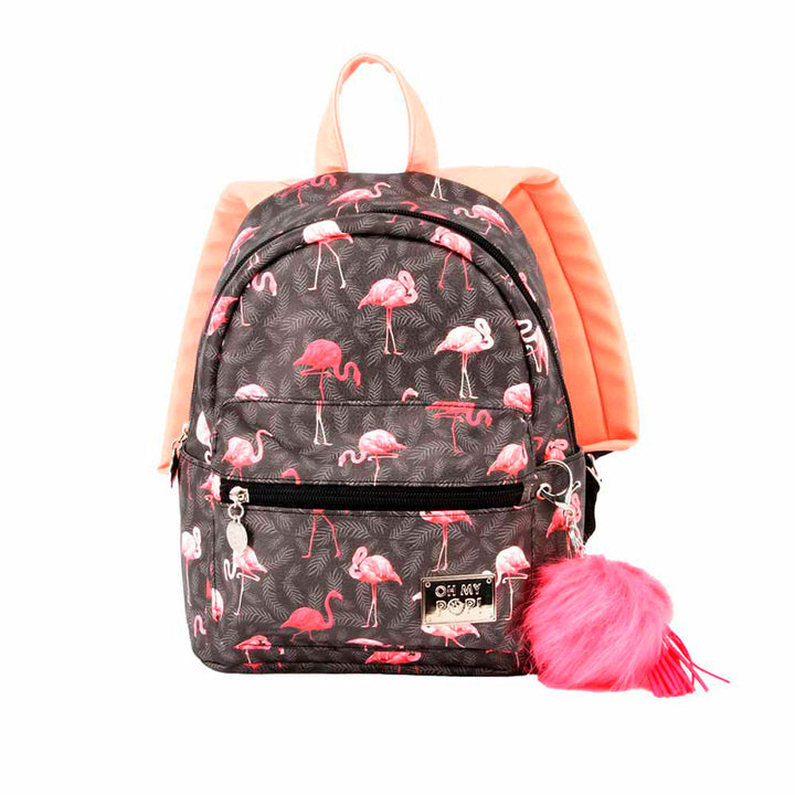 OH MY POP! Fashion PQ - Mochila Urbana con Compartimiento Principal y Bolsillo Delantero modelo Flaminpop