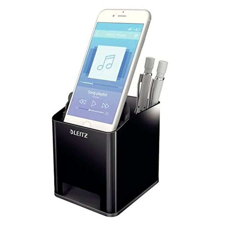 LEITZ Sound Wow - Cubilete Portalápices en Color Negro