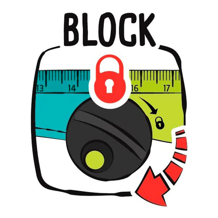 MAPED Croc Croc - Regla de Plástico Plegable 15-30 cm. Ideal Estuches