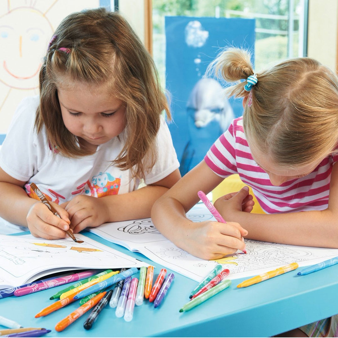 STABILO E280/24-01 - Estuche de 24 Rotuladores Escolares, Edición POWER