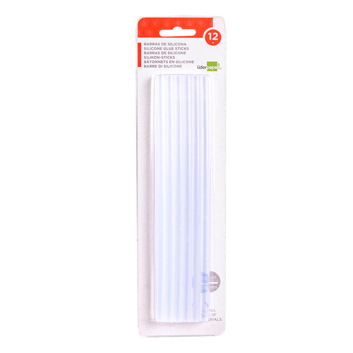 LIDERPAPEL - Barras de Cola Termofusible, 12 unidades
