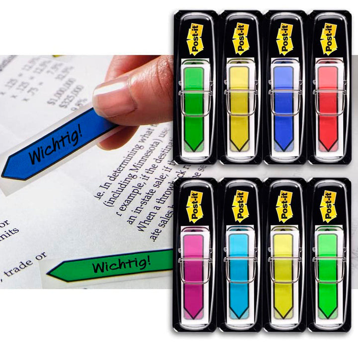 POST-IT -  Dispensador Banderitas Separadoras 5 Colores Brillantespost-IT Index 684arr1 100 Banderitas