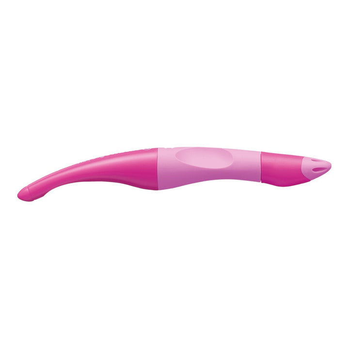 STABILO B-46834-3 - Bolígrafo Roller Ergonómico de Aprendizaje Diestros y Zurdos, Rosa