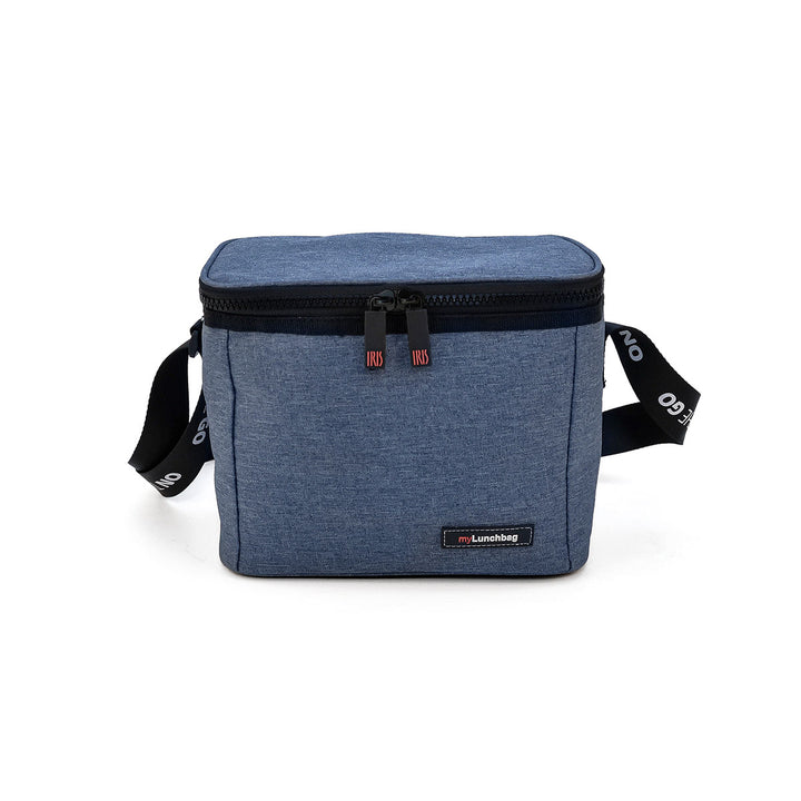 IRIS On the Go - Bolsa Térmica Porta Alimentos 4L con Asa Regulable. Azul