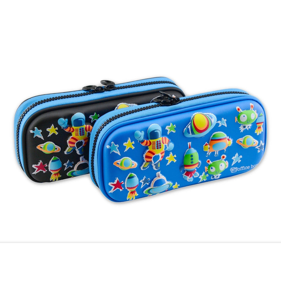 Estuche 3D Magic Multicompartimento con Cuerpo Rígido en EVA con Relieve. Modelo Space