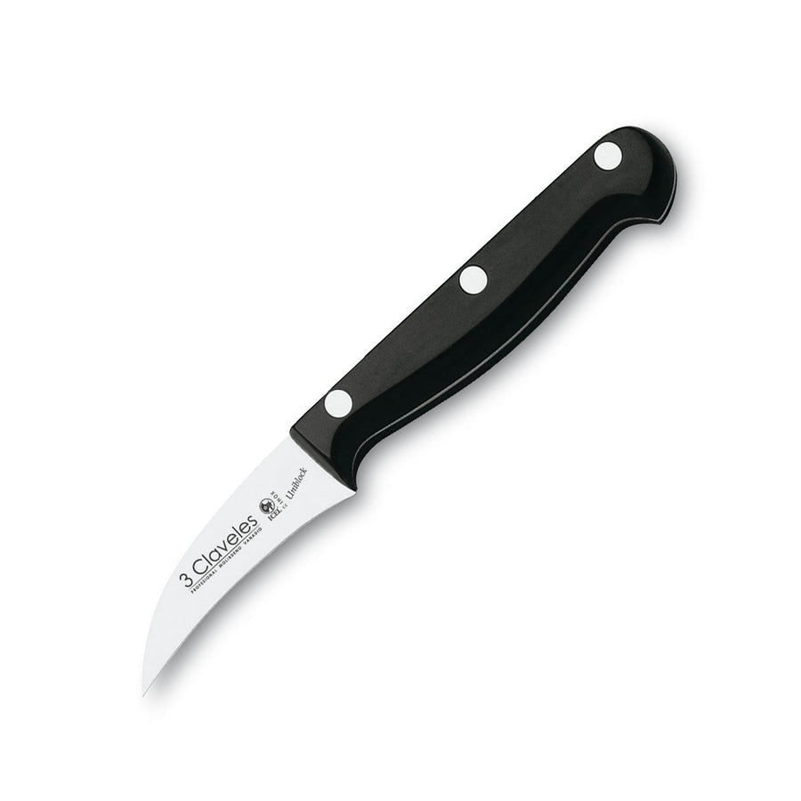 3 Claveles Uniblock - Cuchillo Mondador Profesional 6 cm en Acero Inoxidable