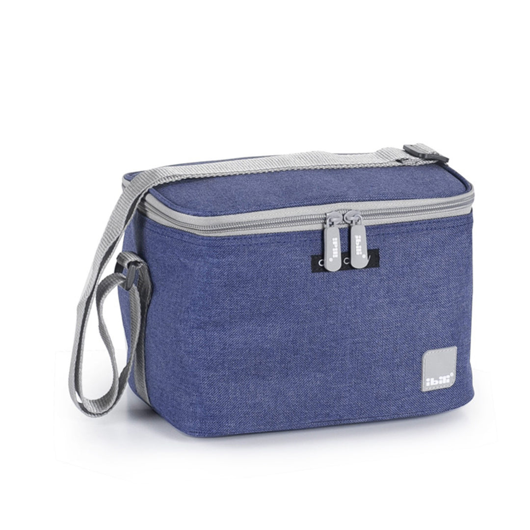 IBILI Dalvik - Bolsa Isotérmica Porta Alimentos Tricapa de 5L. Poliester 420D Impermeable