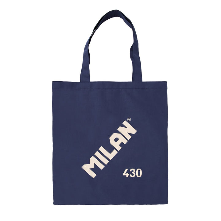 MILAN 430 - Bolsa Multiusos Tote Bag Colección 1918 Medida 41 x 38 cm. Azul Marino