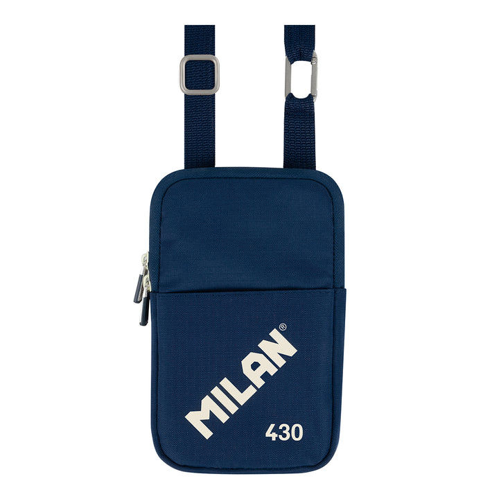 MILAN - Bolso Pequeño Bandolera Multiusos Colección 430 since 1918. Azul