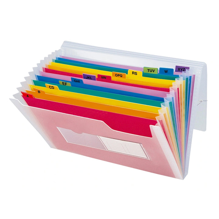 LIDERPAPEL - Carpeta Clasificadora Fuelle Polipropileno DIN A4. Spectrafile