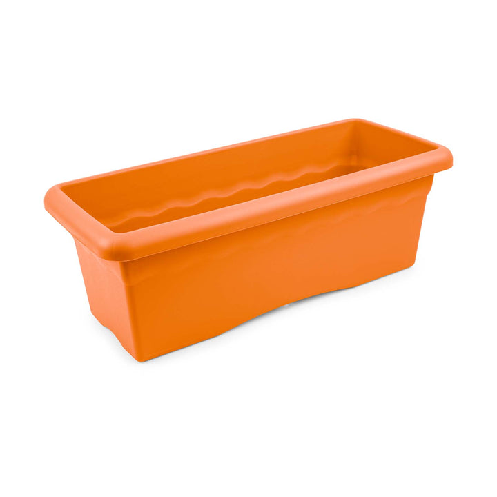 Plastiken TERRA - Jardinera Rectangular, Medida 50 cm 14L. Terracota