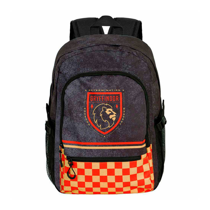 KARACTERMANIA - Harry Potter Gryffindor Mochila Urbana Ligera Fight FAN 2.0. Negro