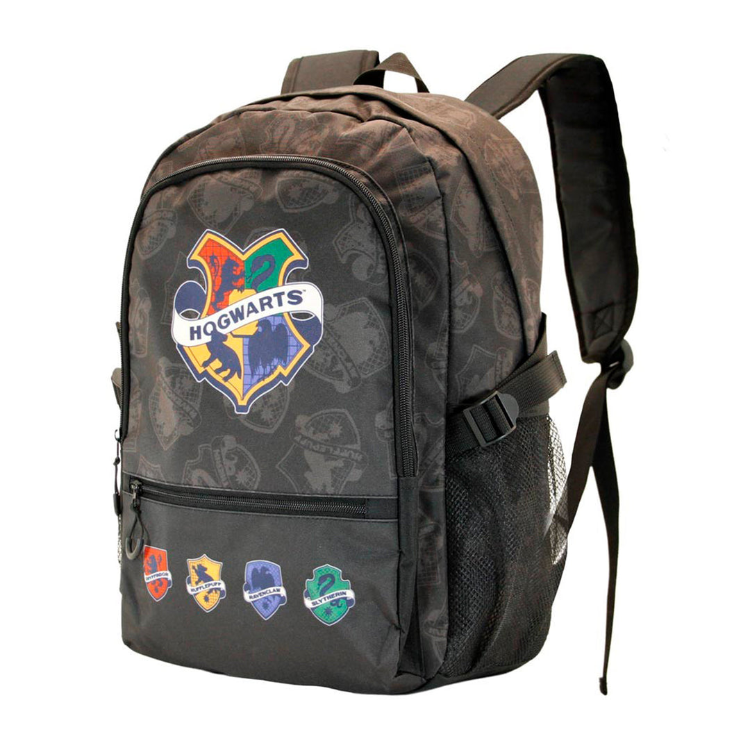 KARACTERMANIA - Harry Potter College Mochila Urbana Fight High School FAN. Gris