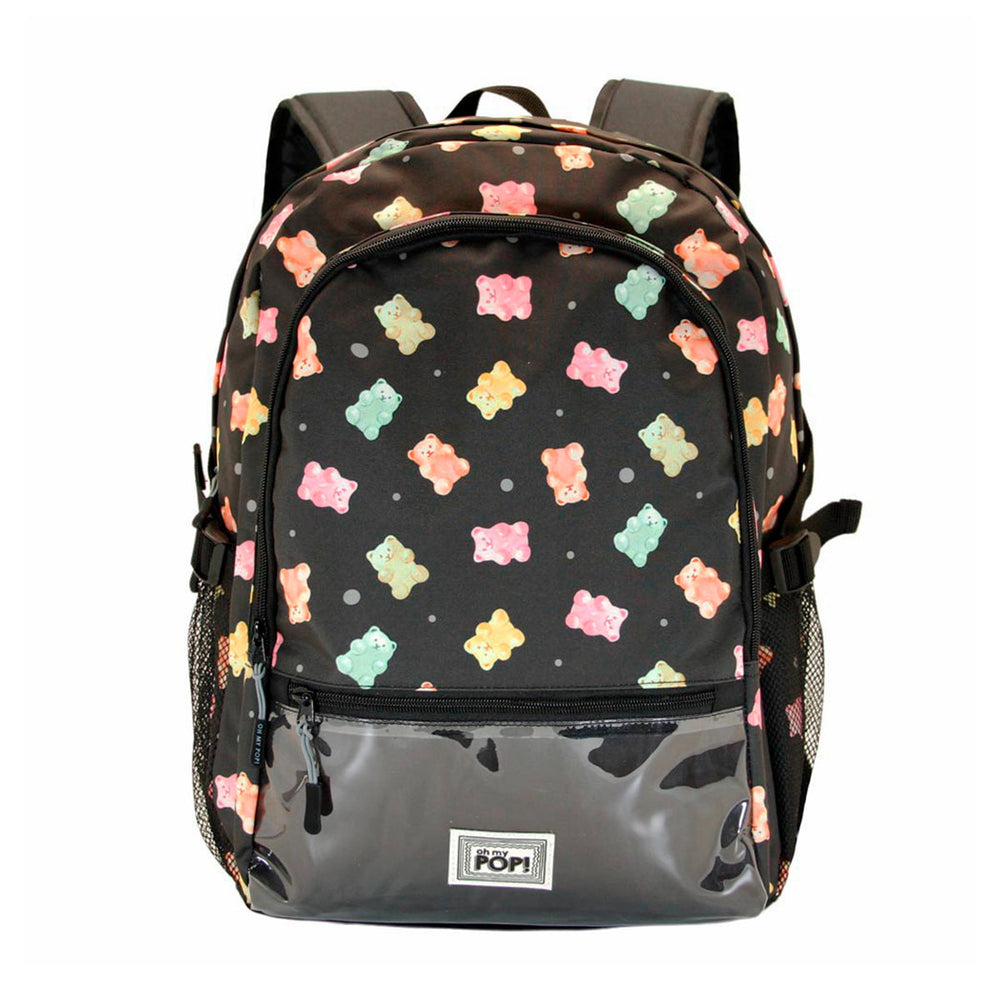 KARACTERMANIA - Oh My Pop! Gummy Mochila Urbana Fight Clear. Multicolor