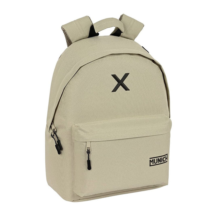 SAFTA - Mochila Para Portatil 14.1" Munich Basics. Beige