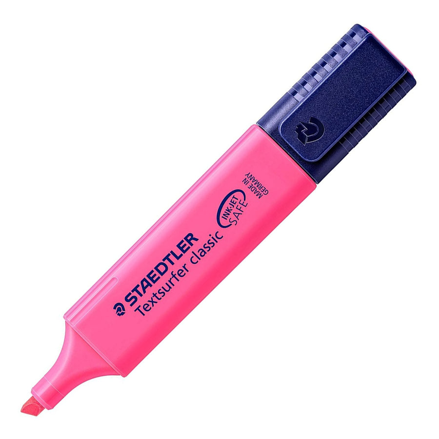 STAEDTLER 364-23 - Marcador Fluorescente Recargable Textsurfer Classic 364. Rosa