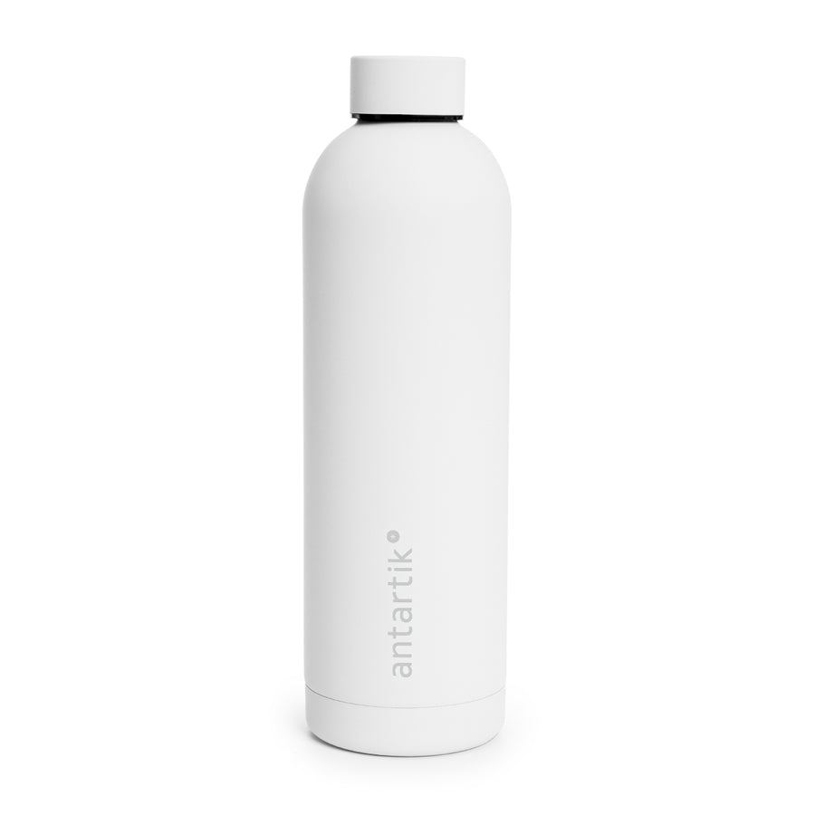 ANTARTIK - Botella Térmica Reutilizable de 0.75L en Acero Inoxidable. Blanco