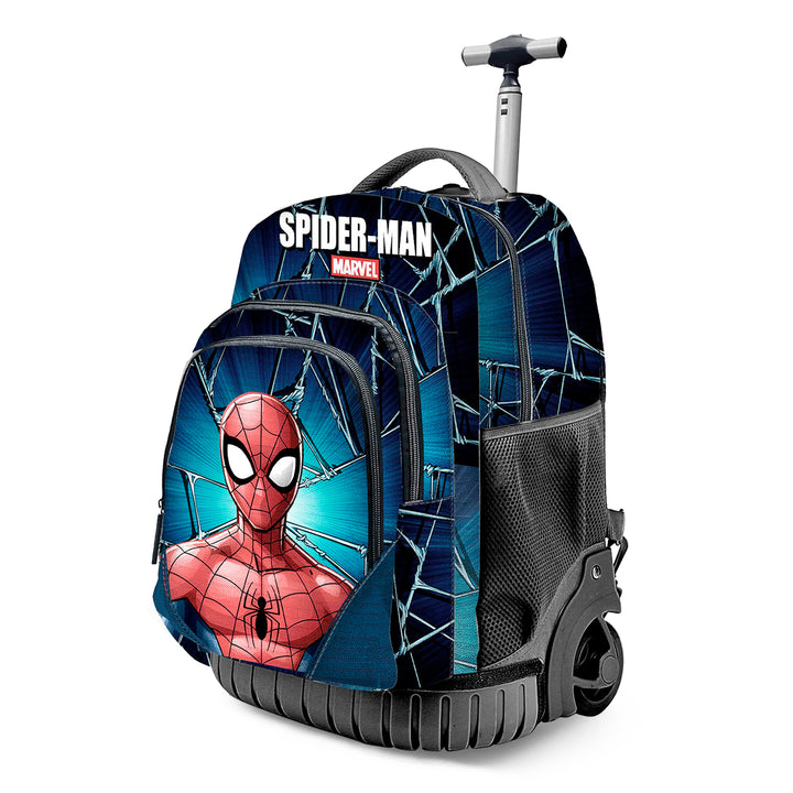 KARACTERMANIA - Spiderman Maximum Mochila Escolar con Ruedas Trolley GTS FAN