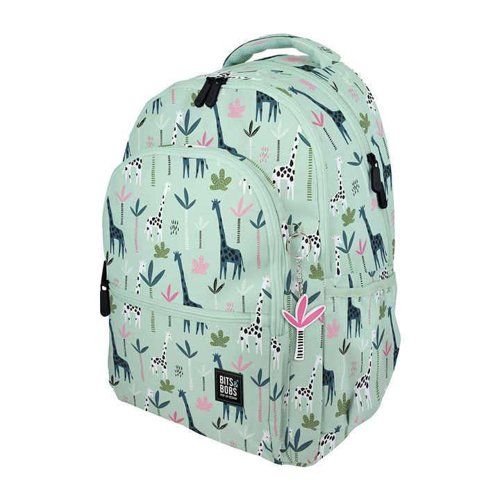 Grafoplás - Mochila Escolar 3 Cremalleras con Divisor Portátil Adaptable Carrito. Jungle