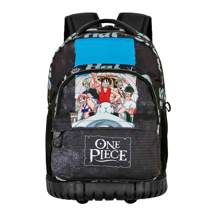 KARACTERMANIA - ONE PIECE Pirates Mochila Escolar con Ruedas Trolley GTS FAN