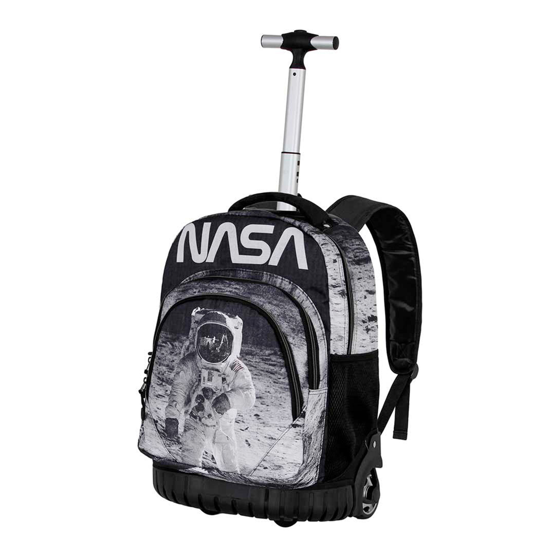 KARACTERMANIA -  NASA Astronaut Mochila Escolar con Ruedas Trolley GTS Fan