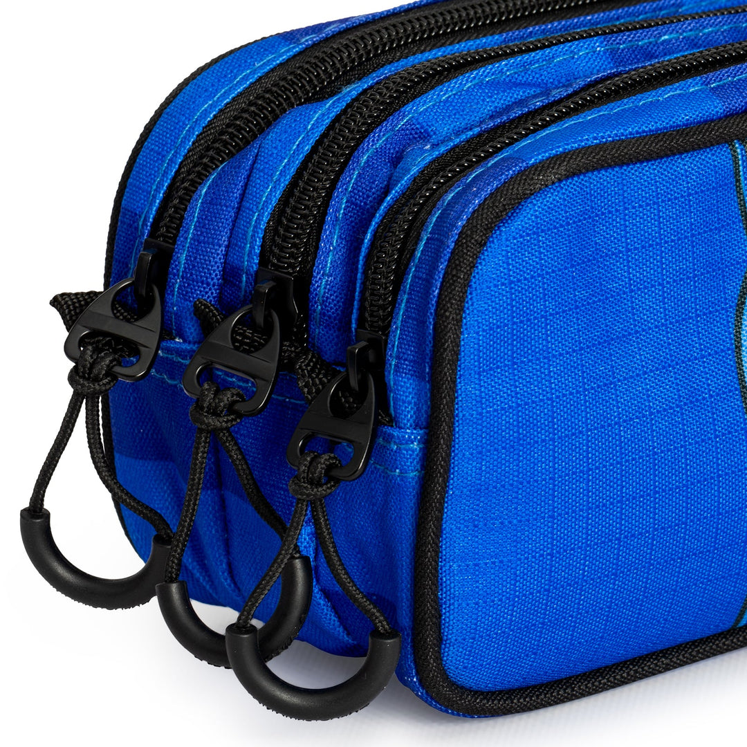 ColePack EcoTrick - Estuche Triple de 3 Cremalleras con Material Escolar Incluido. Sonic Sight