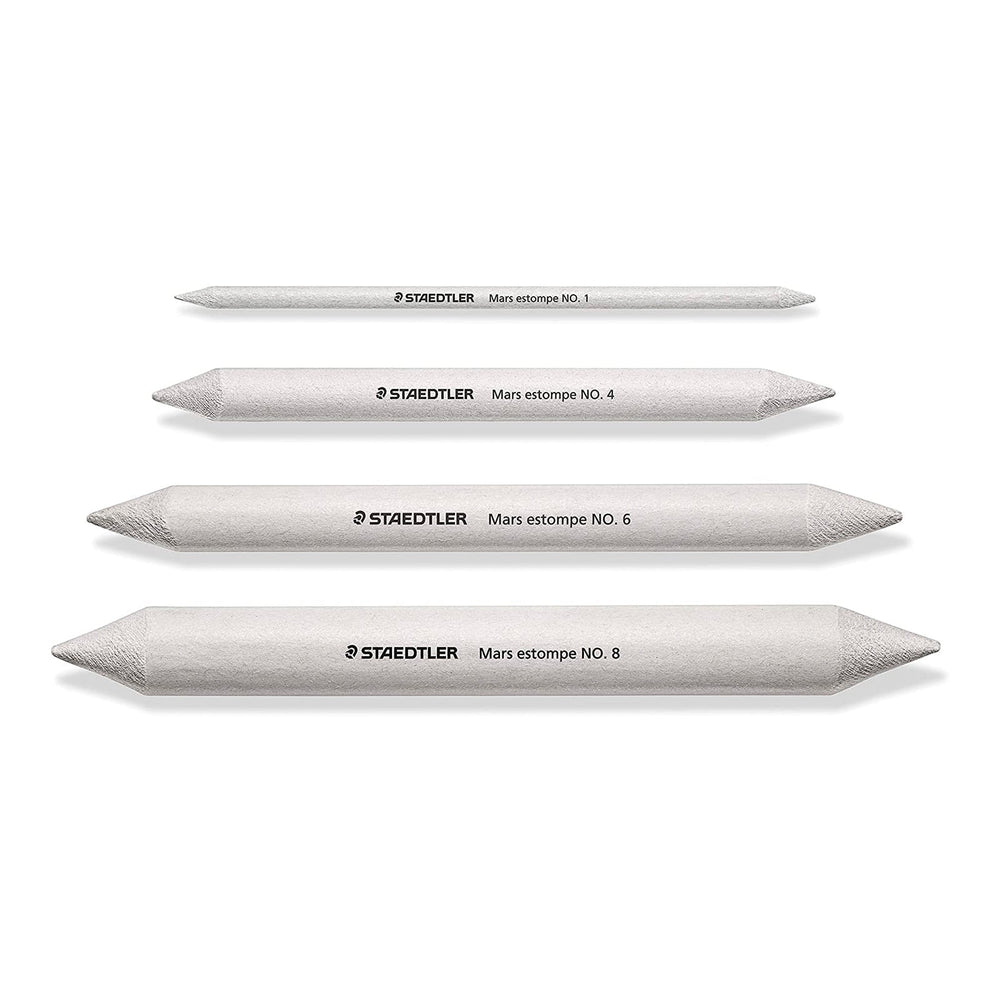 STAEDTLER Design Journey - Set de 4 Lápices para Difuminar de Distintas Medidas