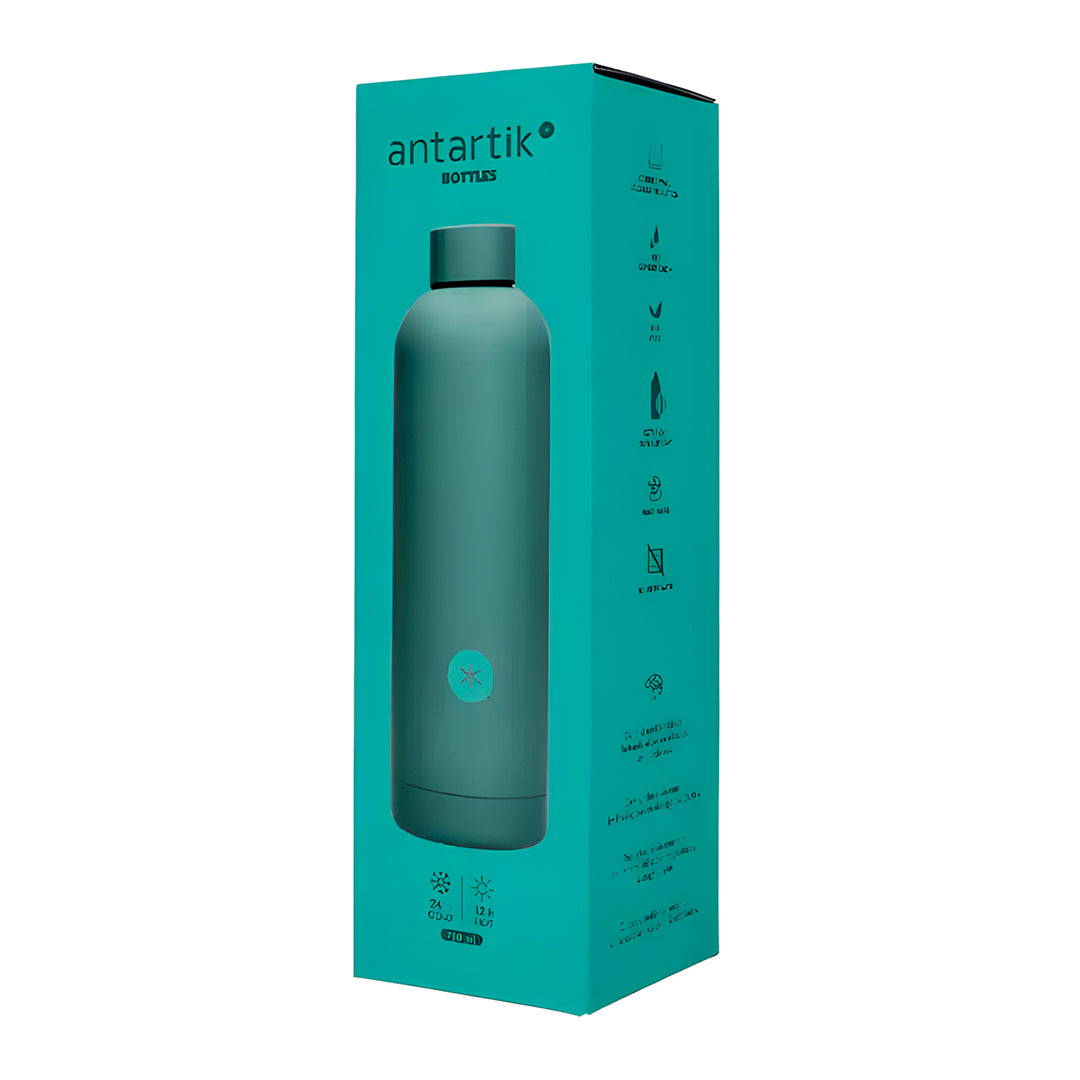 ANTARTIK - Botella Térmica Reutilizable de 0.75L en Acero Inoxidable. Turquesa