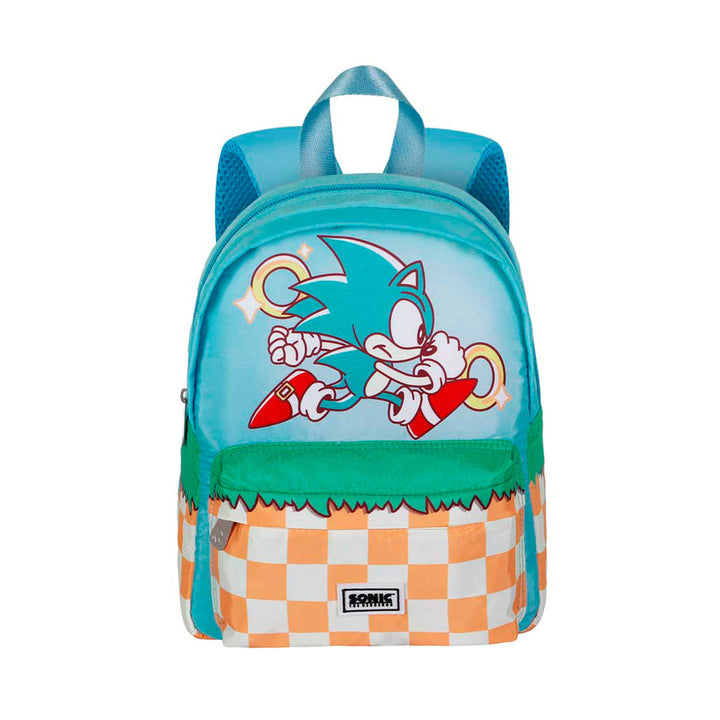 SONIC The Hedgehog SEGA Run - Mochila Infantil para Preescolar con Compartimento Unico