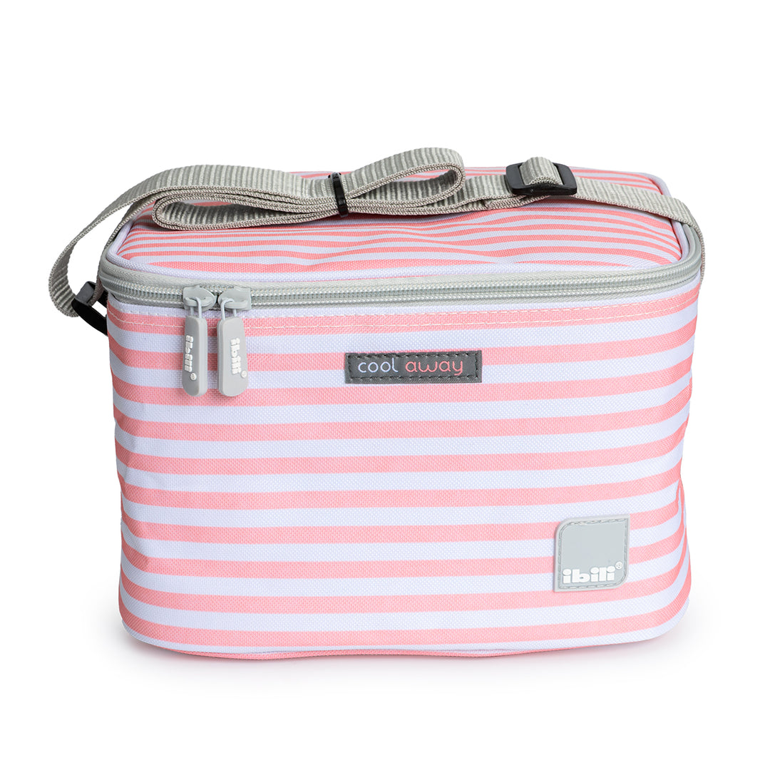 IBILI Biarritz - Kit Bolsa Isotérmica Tricapa 5L y Recipientes de Acero Etern de 820 y 480 ml