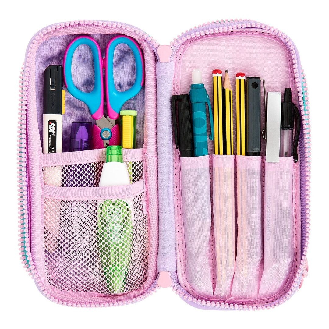 Estuche Doble Cremallera 3D Magic con Cuerpo EVA en Relieve. Modelo Monsters