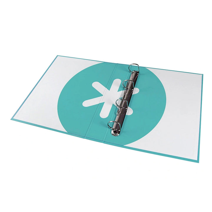 ANTARTIK - Carpeta Escolar A4 Forrada con 4 Anillas. Menta