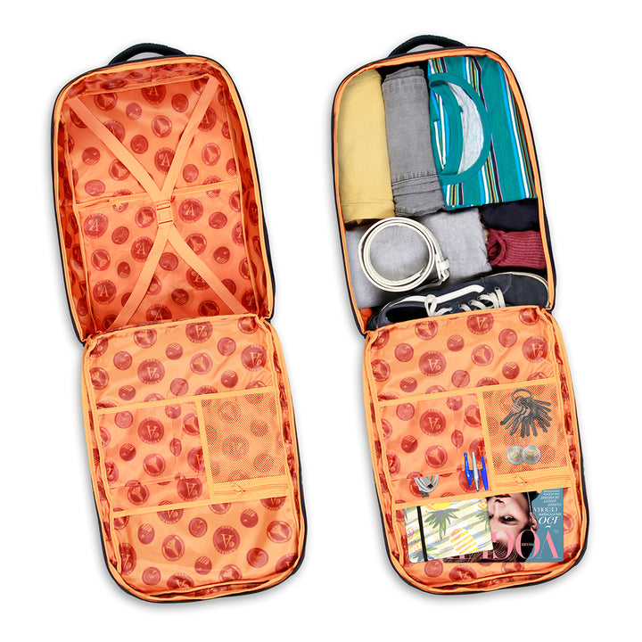 MERCURY - Mochila de Cabina Bajo Asiento Avión. Ligera e Impermeable. NASA Spaceship