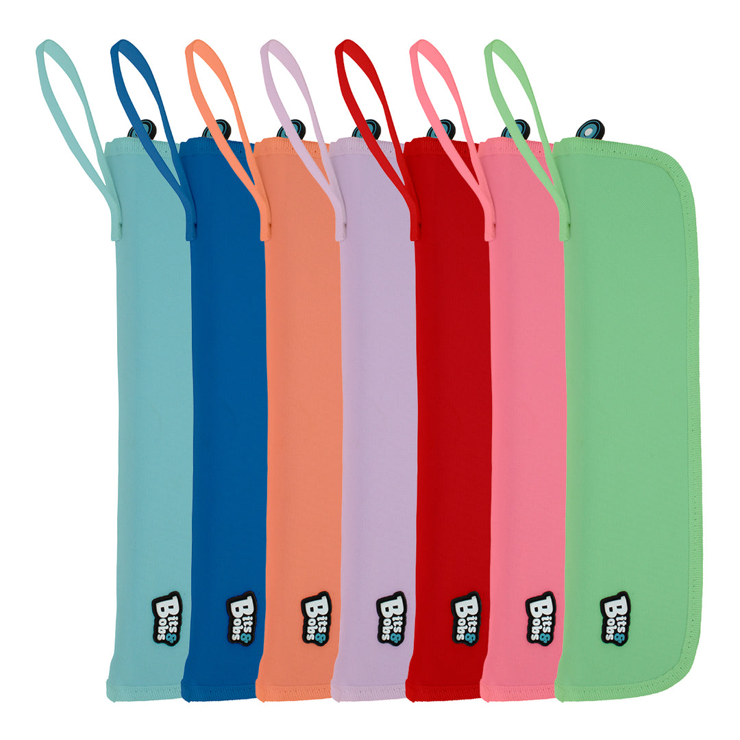 GRAFOPLAS Bits&Bobs - Portaflautas con Cremallera y Cinta para Colgar