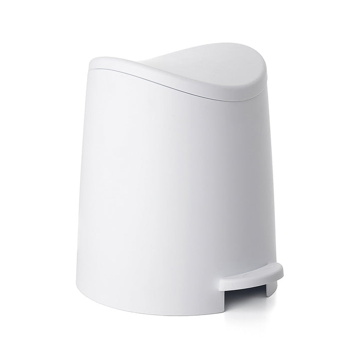Cubo de Baño y Escobilla WC, Gama Standard. Blanco