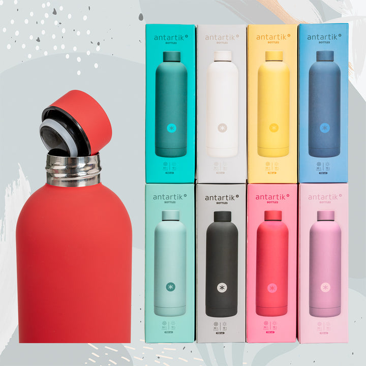 ANTARTIK - Botella Térmica Reutilizable de 0.75L en Acero Inoxidable