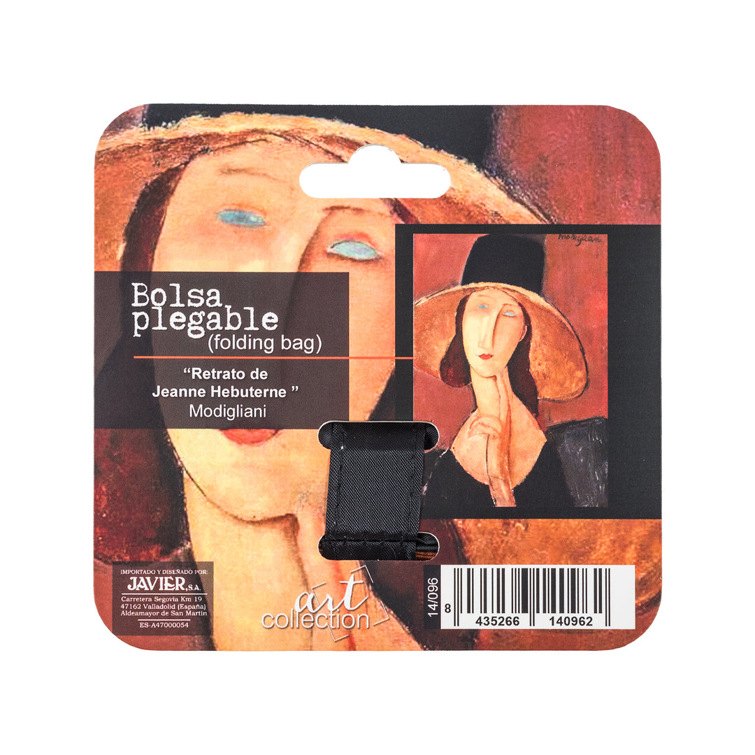 JAVIER Modigliani  - Bolsa para Compra Plegable y Reutilizable de Gran Capacidad