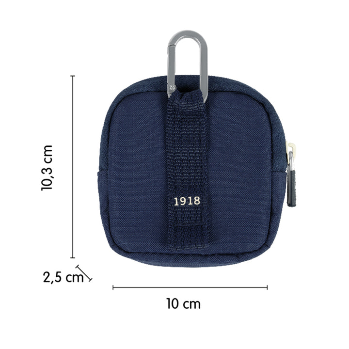 MILAN - Monedero Multiusos para Cinturon y Colgar Colección 430 since 1918. Azul