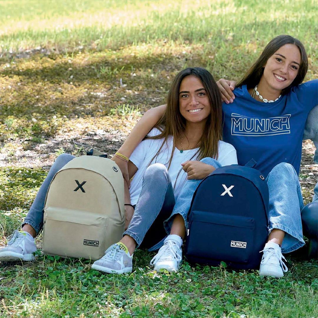 SAFTA - Mochila Para Portatil 14.1" Munich Basics. Beige