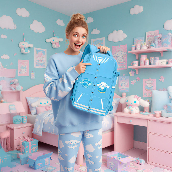 MERCURY Varsity - Mochila de Cabina Bajo Asiento Avión. Ligera e Impermeable. Cinnamoroll