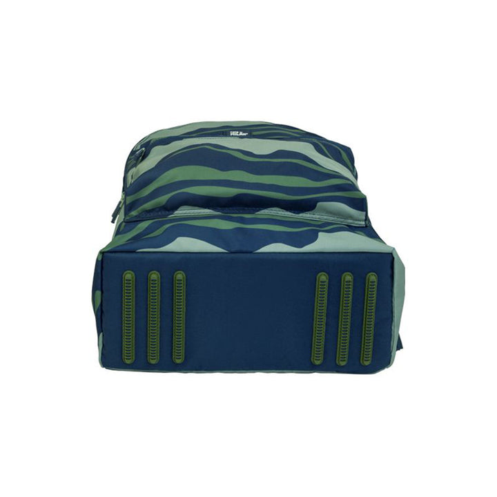 MILAN Melt -  Mochila Escolar 2 Cremalleras con Divisor para Portátil. Capacidad 20L. Verde